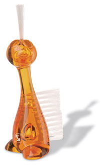 Brosse-clavier-publicitaire-orange