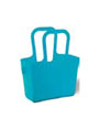turquoise - sac cabas plastique design publicitaire