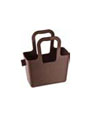 marron - Sac cabas publicitaire