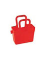 rouge - Sac cabas publicitaire