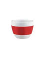 rouge - tasse capuccino personnalisé