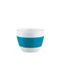 turquoise - tasse porcelaine espresso publicitaire